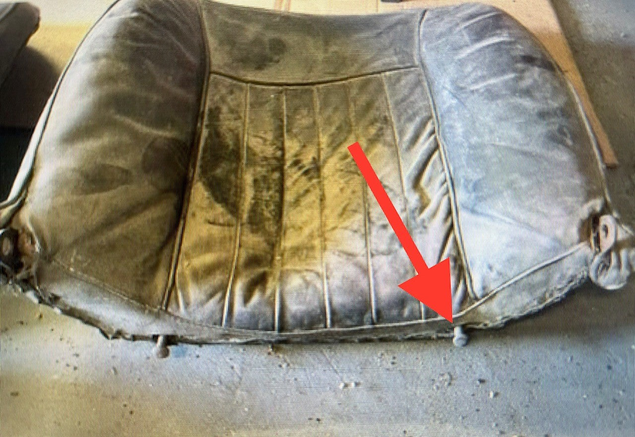 750-441 PAIR OF SPIDER SEAT FRAMES BACK ADJUSTING SCREWS