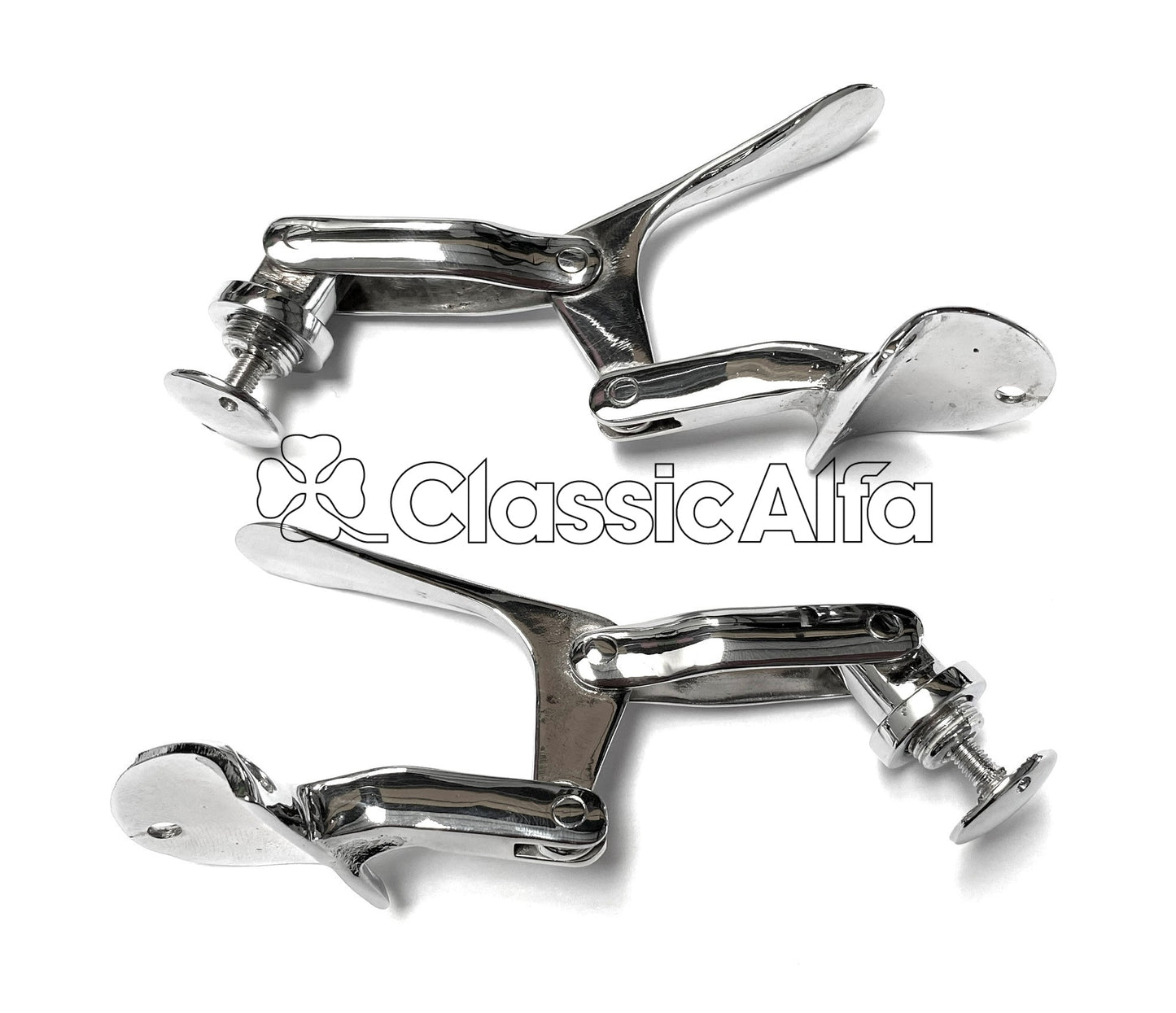 750-456  WINDOW CATCHES PAIR SPRINT REAR SIDE WINDOW - 750 & 101 SERIES