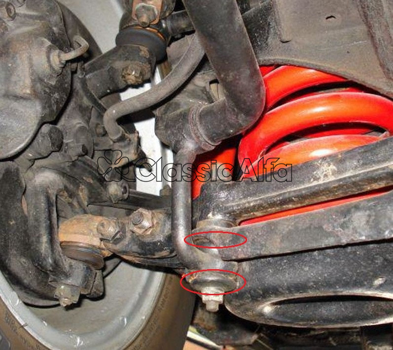 750-514/1 FRONT ANTI-ROLL BAR LOWER DROPLINK WASHER SET