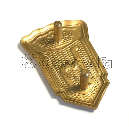 750-604 BERTONE B BADGE - GOLD