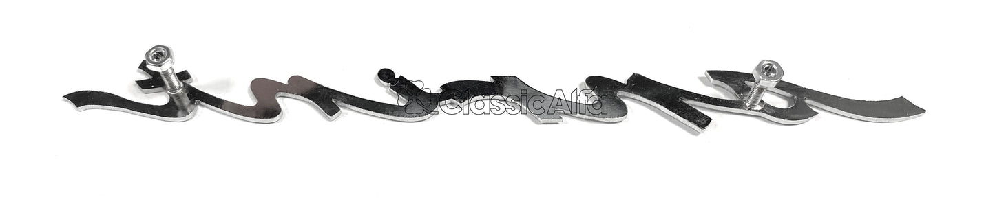 750-611/1 SPRINT BOOTLID SCRIPT CHROMED