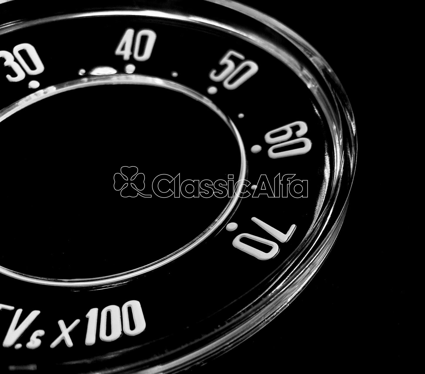 750-704/3 SET OF INSTRUMENT INSERTS MPH - 750 & 101 SERIES NORMALE