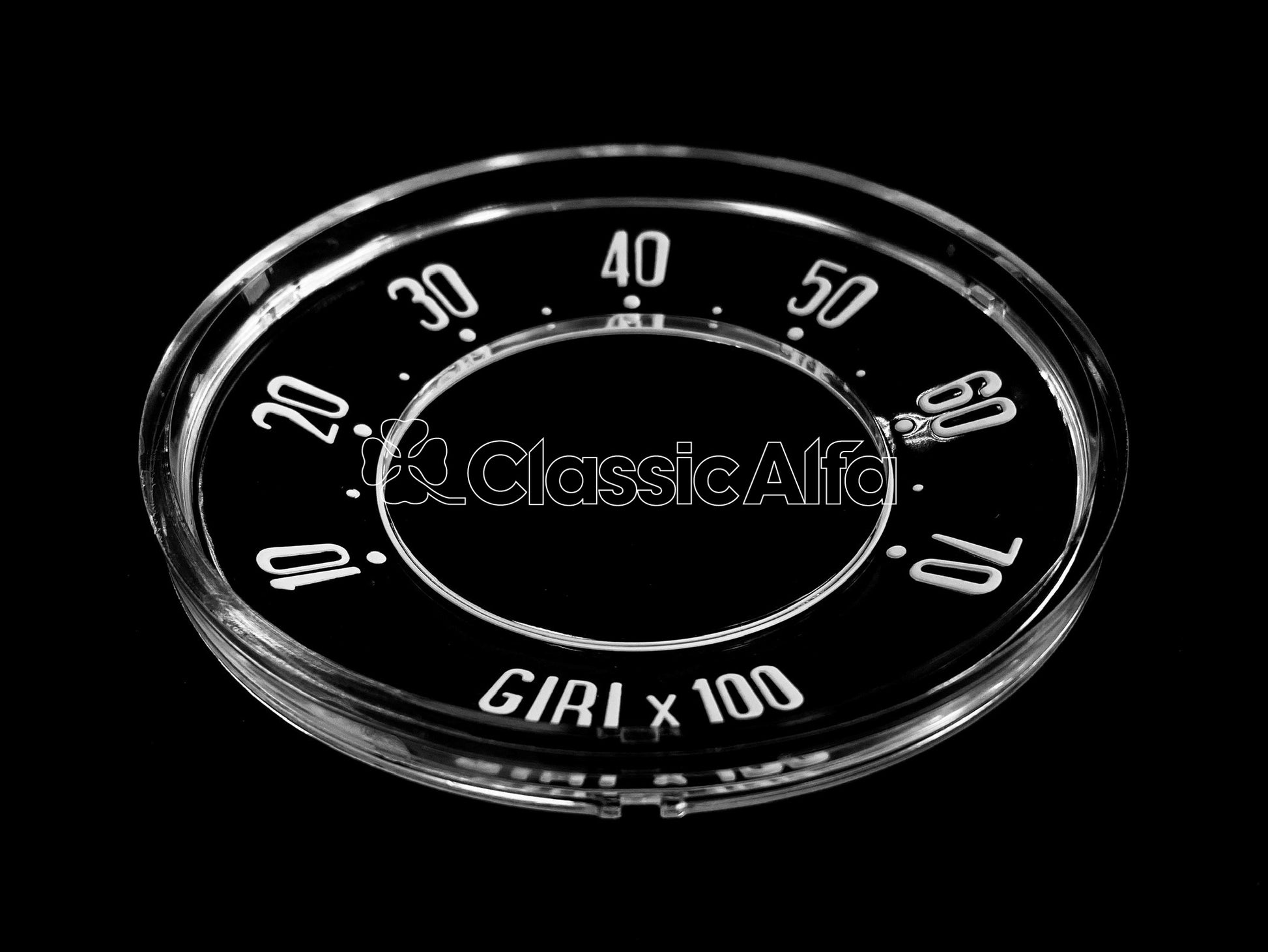 750-704 SET OF INSTRUMENT INSERTS KM/H - 750 & 101 SERIES NORMALE MODELS 1300cc