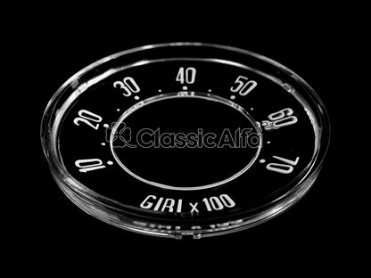 750-704 SET OF INSTRUMENT INSERTS KM/H - 750 & 101 SERIES NORMALE MODELS 1300cc