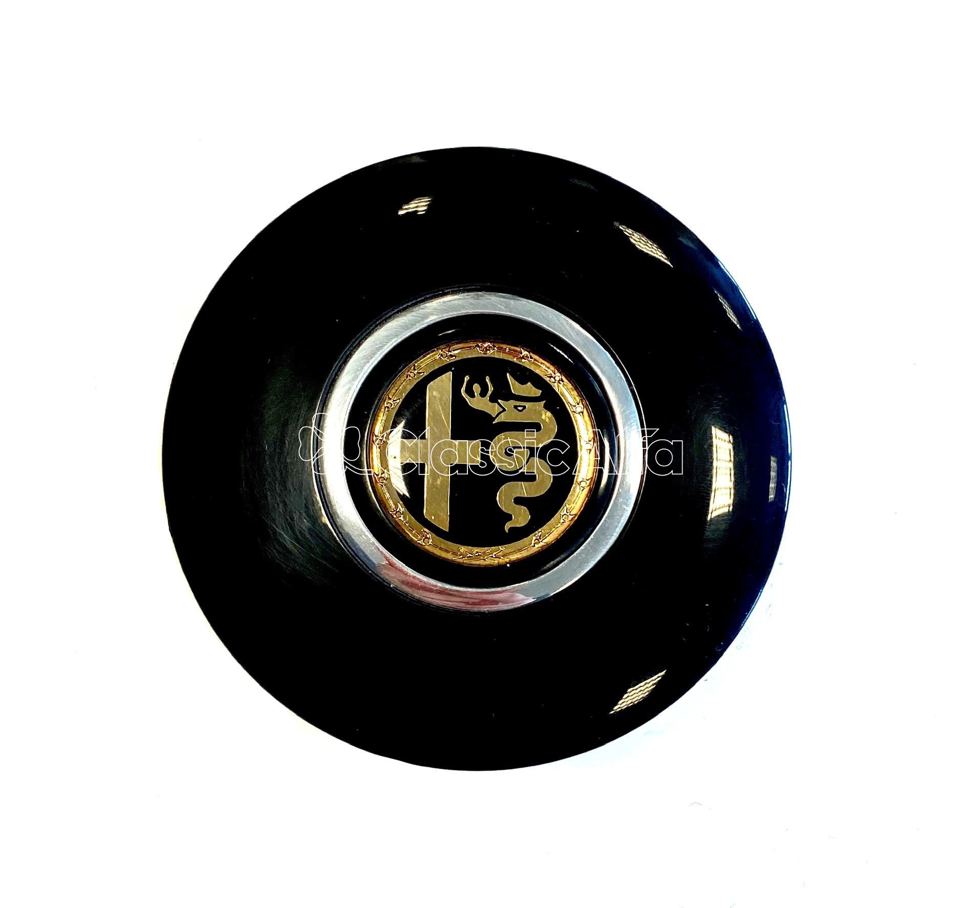 750-710 HORN PUSH - GOLD - 1900, 102, 106, 750 & 101 SERIES CARS