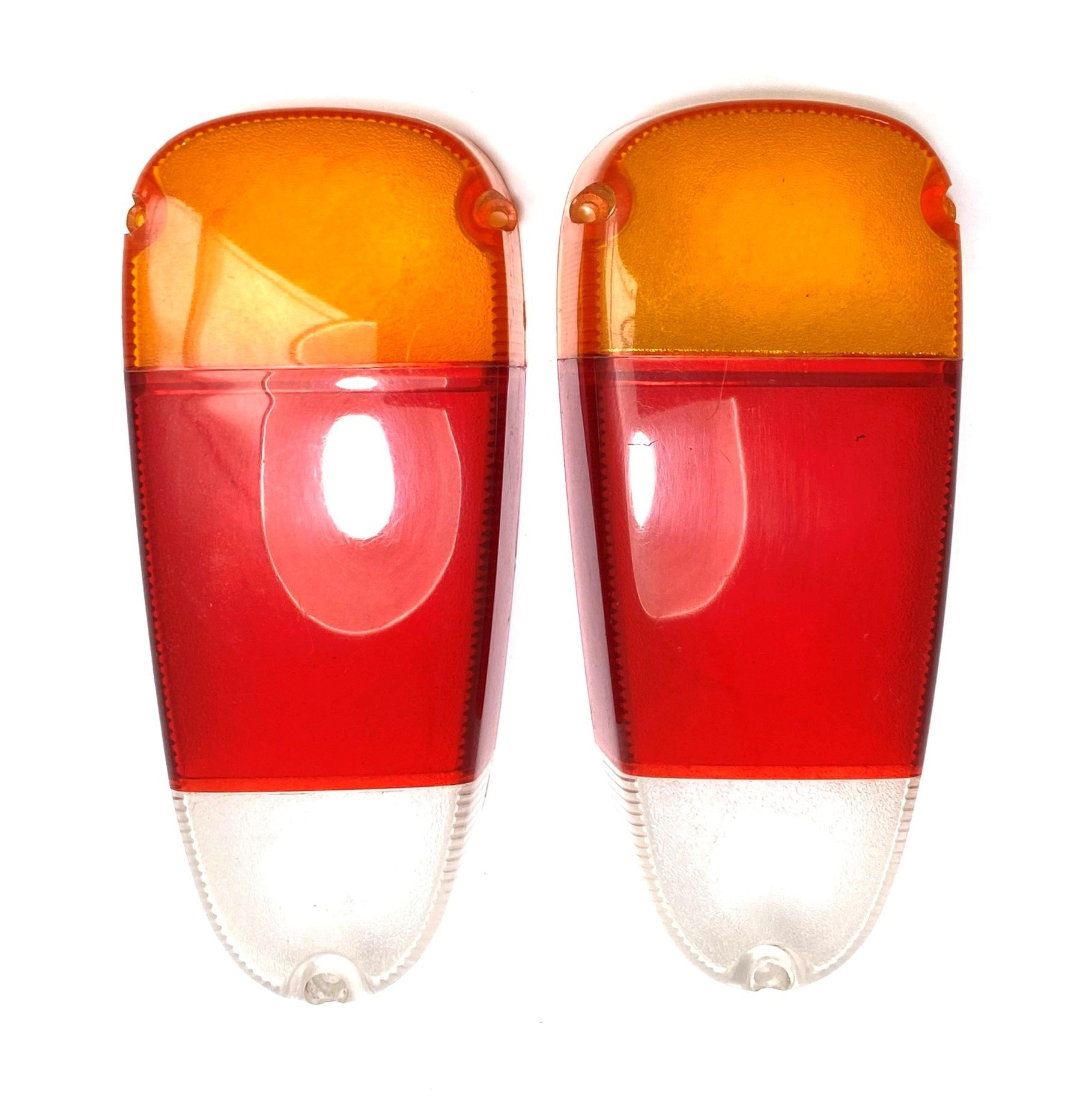 80471 USED EARLY 750 BERLINA REAR LIGHT LENS - PAIR