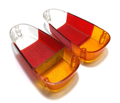 80471 USED EARLY 750 BERLINA REAR LIGHT LENS - PAIR