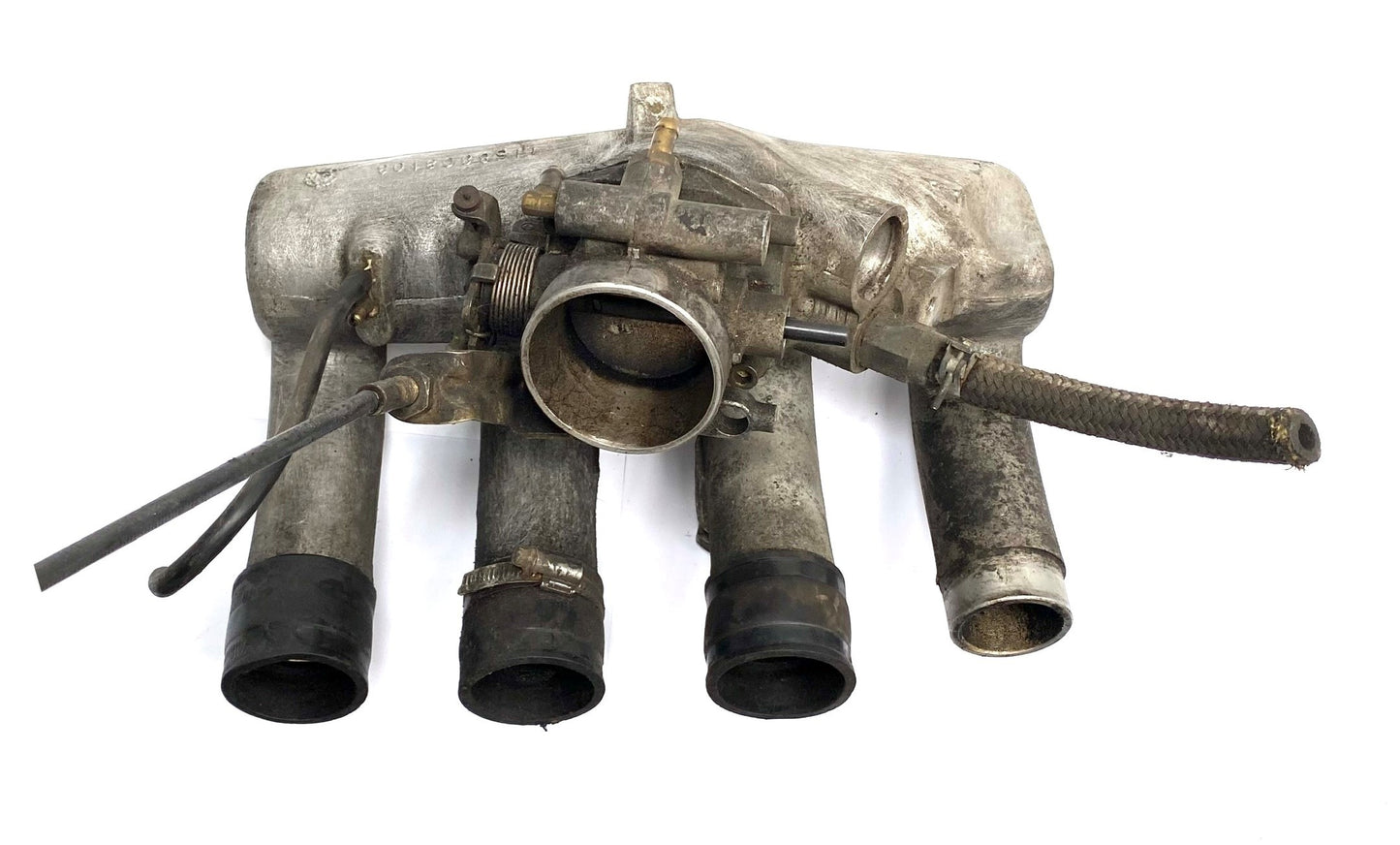 80810 USED THROTTLE BODY & PLENUM S3/S4 SPIDER (BOSCH INJECTION)