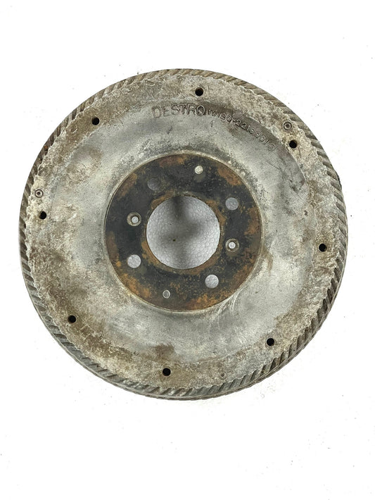 80945 USED 750/101 GIULIETTA FRONT RIGHT BRAKE DRUM - THREE SHOE