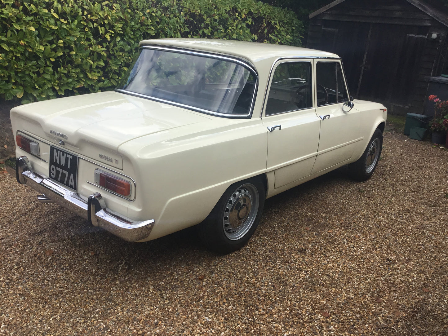 GIULIA SUPER TI 1963 RHD  £19,750