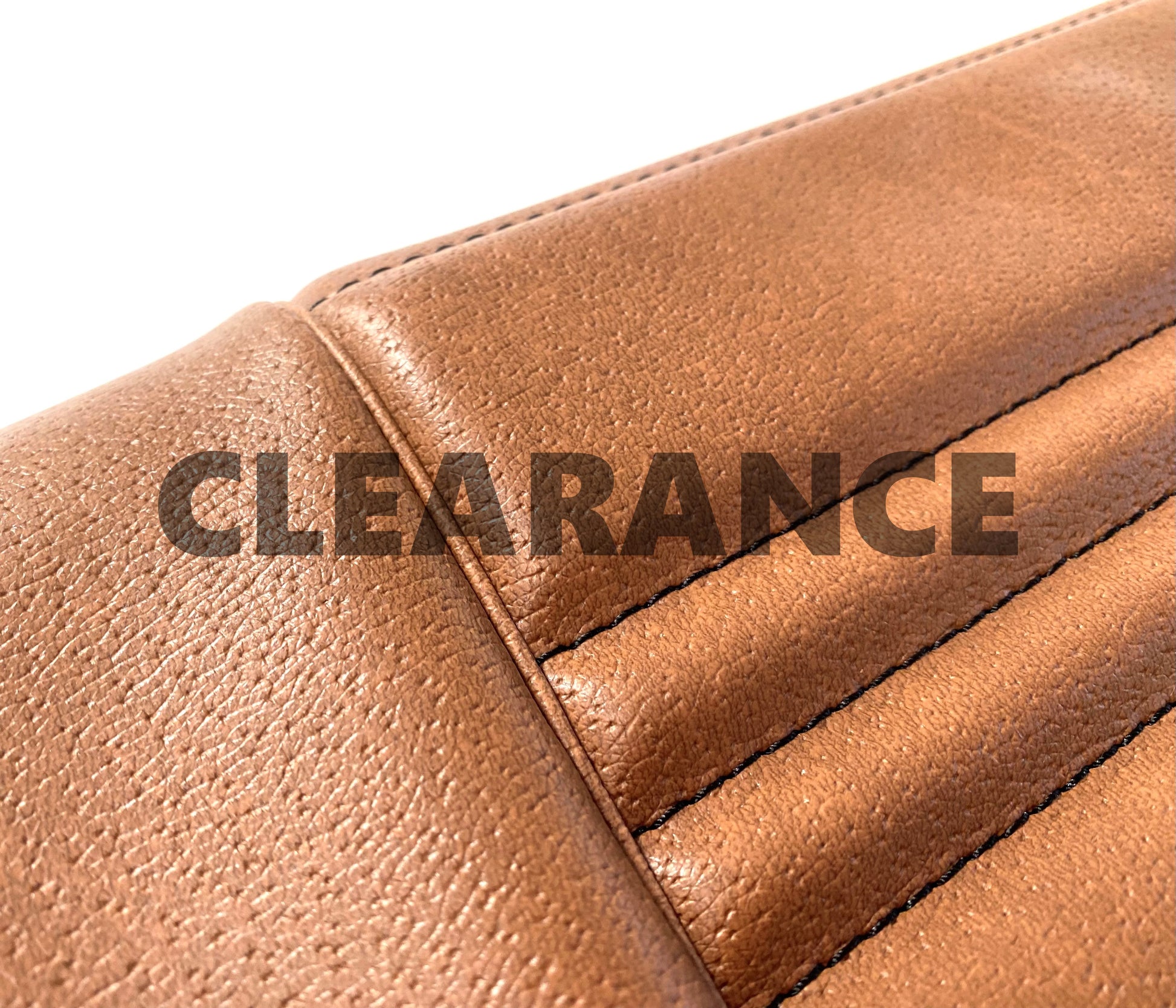 90389 FRONT SEAT BACK COVER 1750 GTV MK 2 - CINGHIALE BROWN