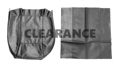 90405 SEAT BASE COVER FOR 750 SERIES SPIDER - BLACK TO CLEAR