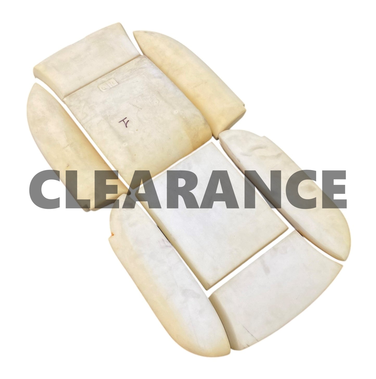 90588 101 SERIES SPIDER SEAT FOAM SET TO CLEAR