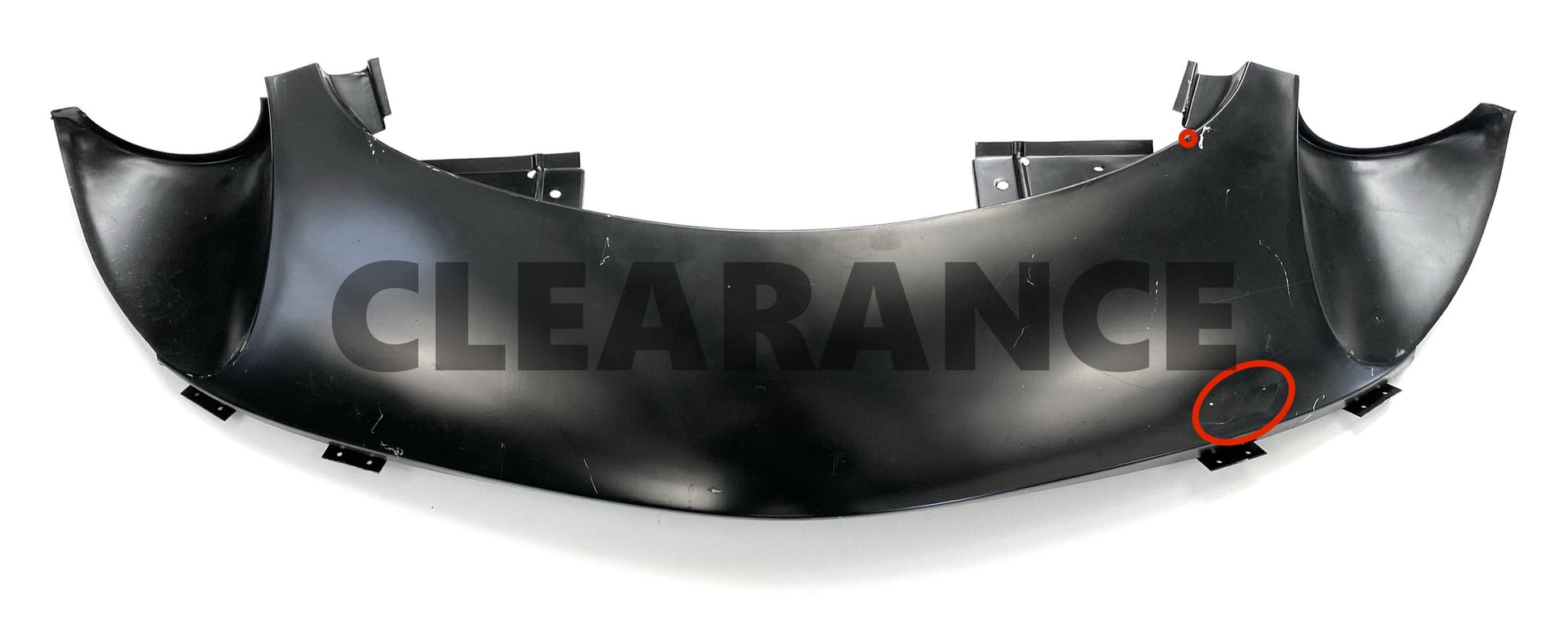 90598 KAMMTAIL SPIDER UPPER FRONT PANEL TO CLEAR