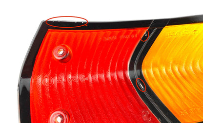 90633 1966-70 REAR LIGHT LENS CARELLO- LEFT TO CLEAR