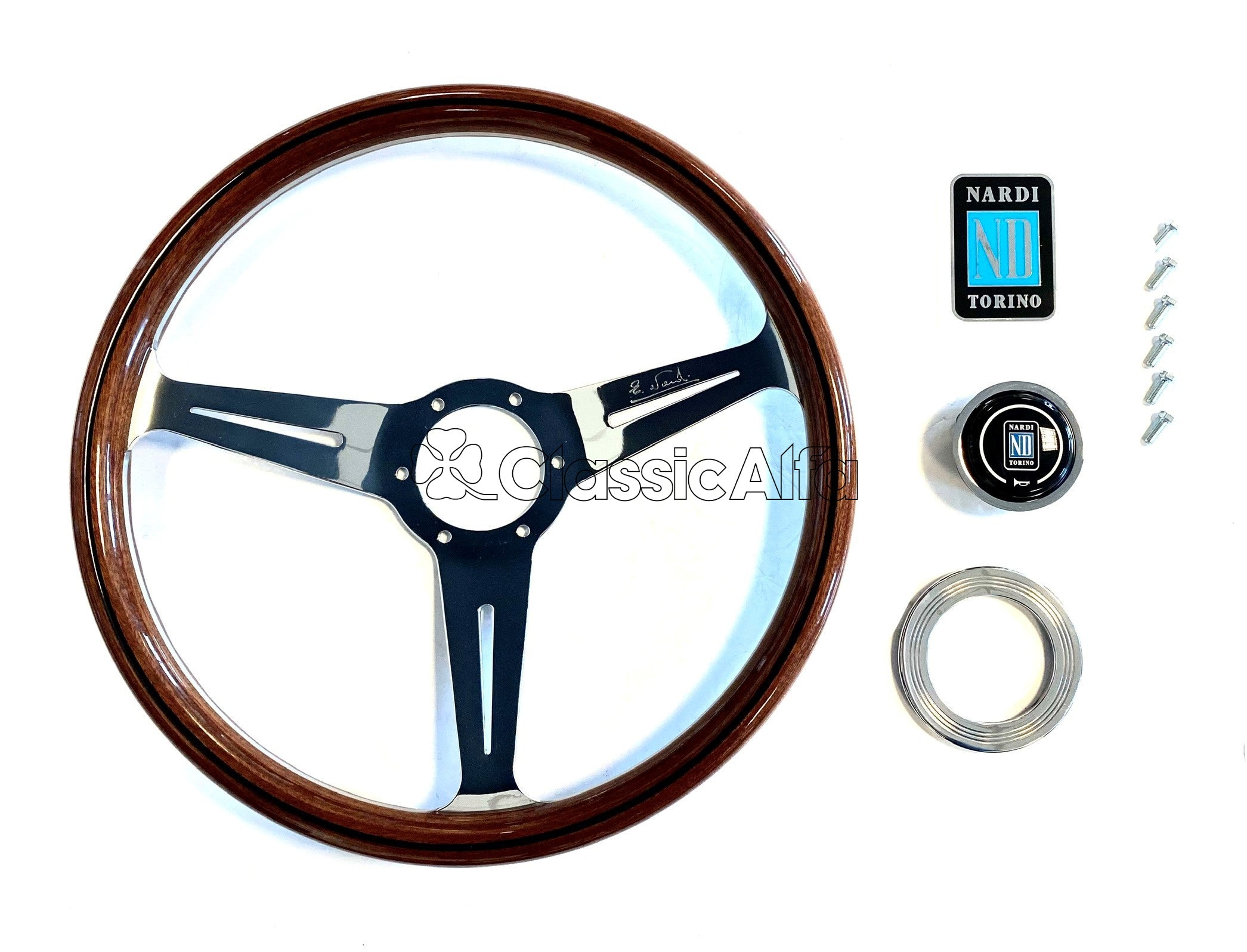 AC001 NARDI CLASSICO STEERING WHEEL – Classic Alfa