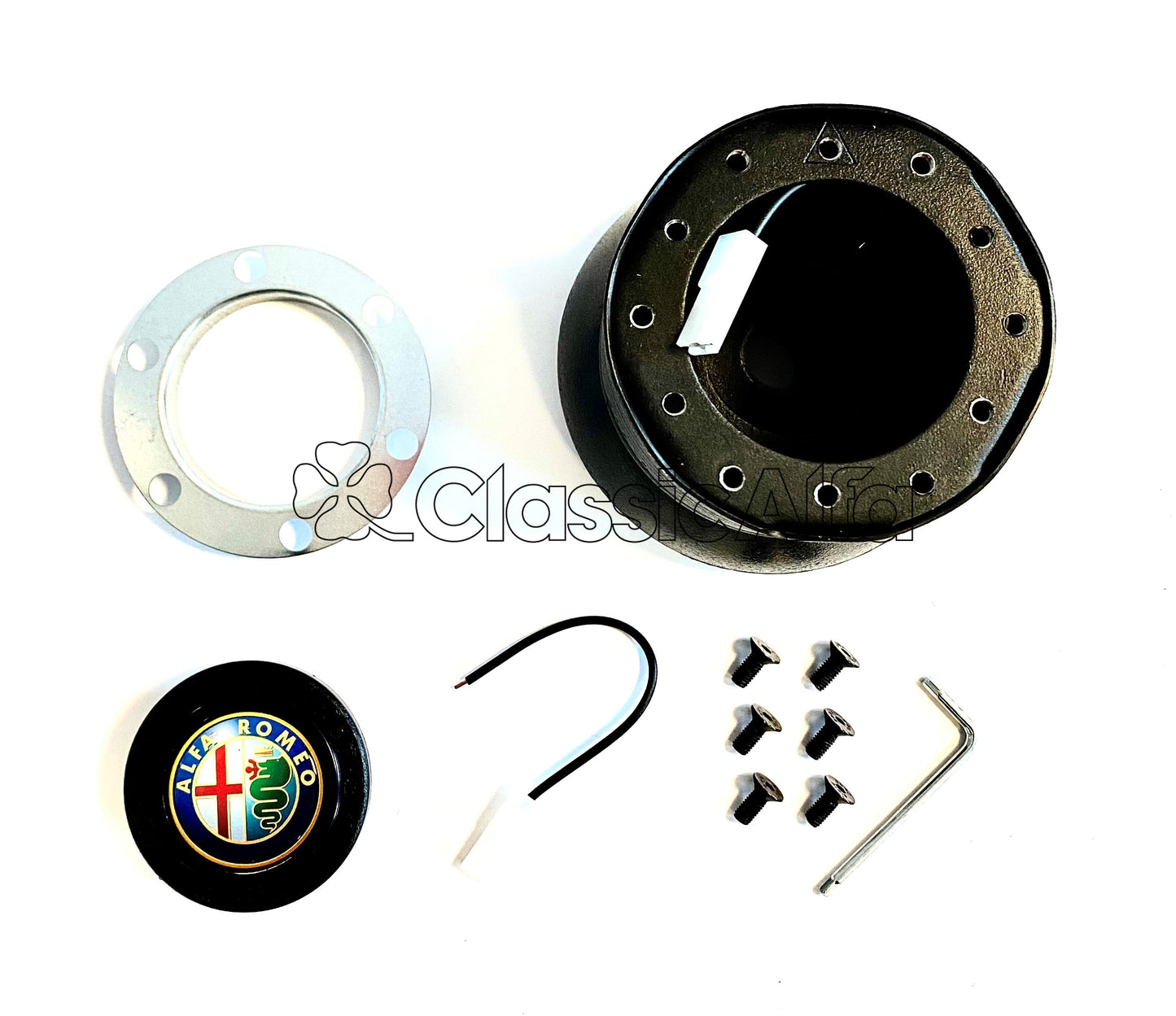 AC004/1 NARDI/MOMO STEERING WHEEL HUB ADAPTOR - SERIES 4 SPIDER 1990-93 - SAFETY VERSION