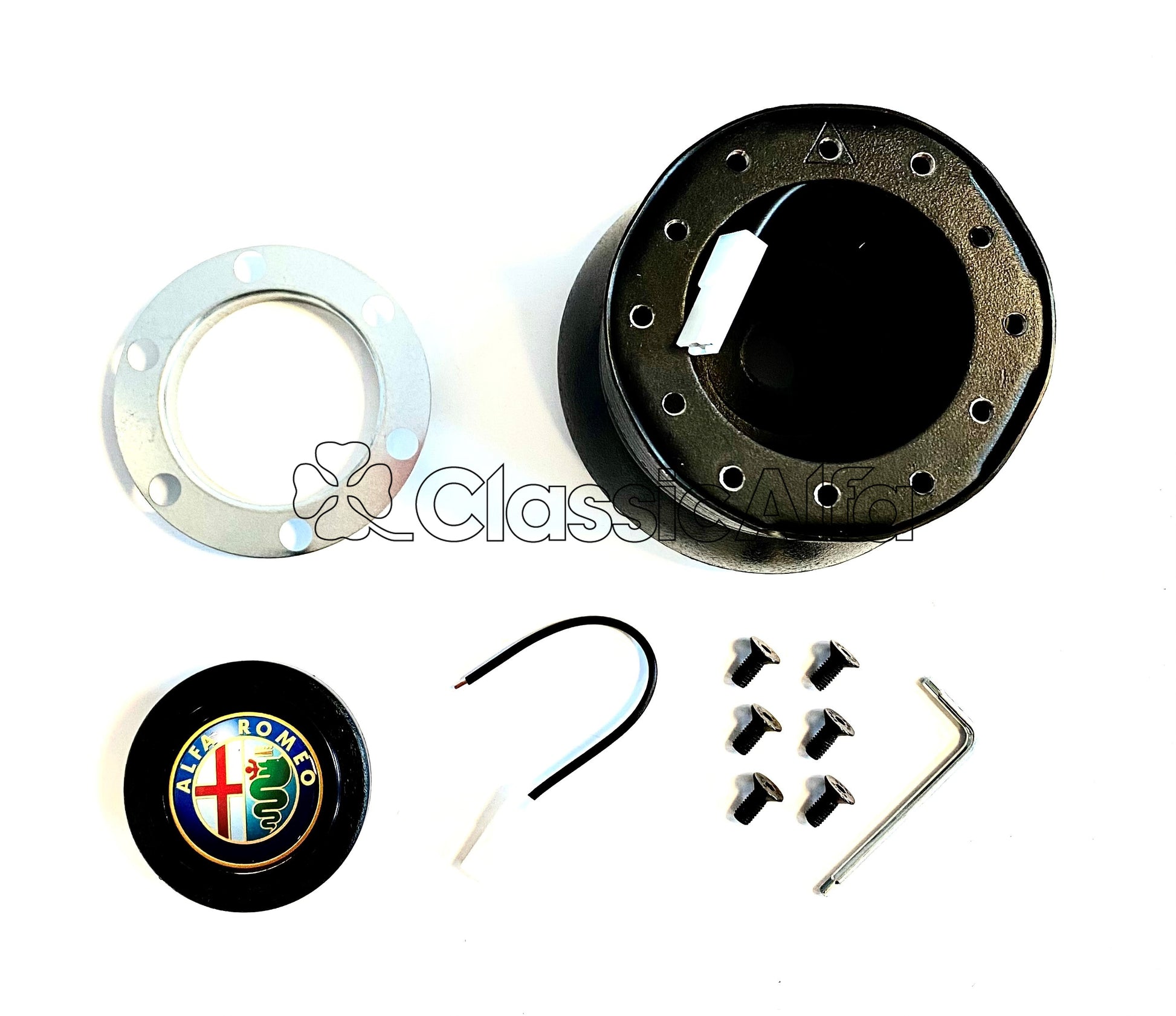 AC004/1 NARDI/MOMO STEERING WHEEL HUB ADAPTOR - SERIES 4 SPIDER 1990-93 - SAFETY VERSION