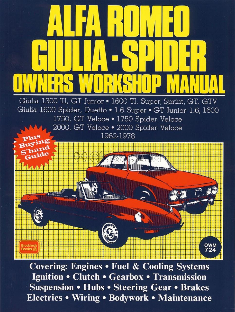AC024 105 SERIES WORKSHOP MANUAL - BROOKLANDS BOOKS
