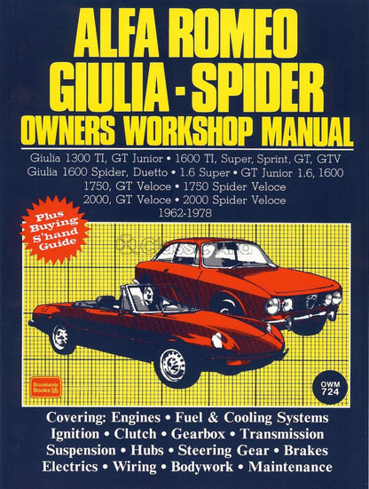 AC024 105 SERIES WORKSHOP MANUAL - BROOKLANDS BOOKS