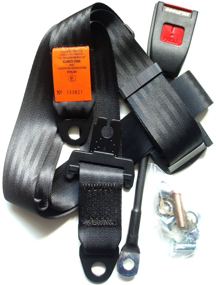 AC031 SECURON STATIC FRONT SEAT BELT - ALL GT, SPIDERS & MONTREAL