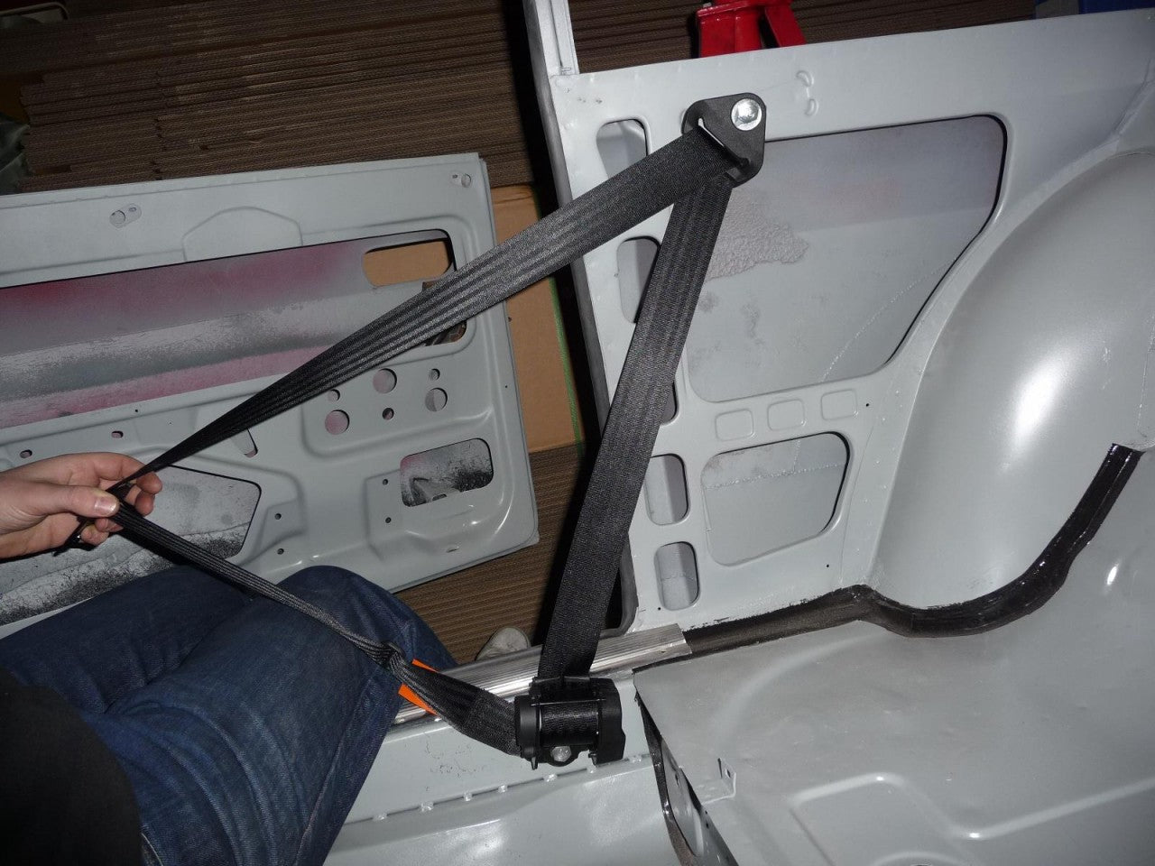 AC032 SECURON INERTIA REEL FRONT SEAT BELT - TO SUIT GT