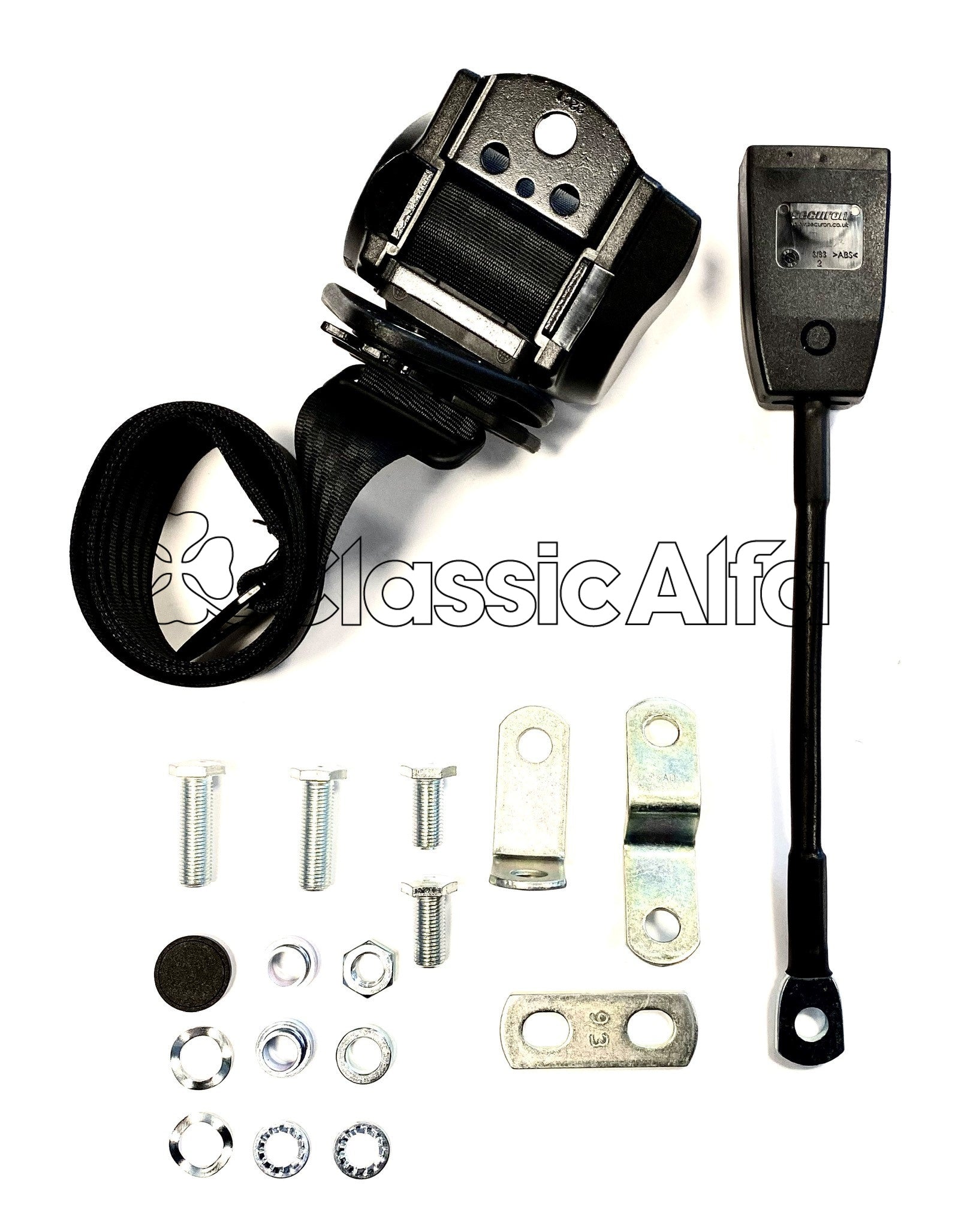 AC032 SECURON INERTIA REEL FRONT SEAT BELT - TO SUIT GT