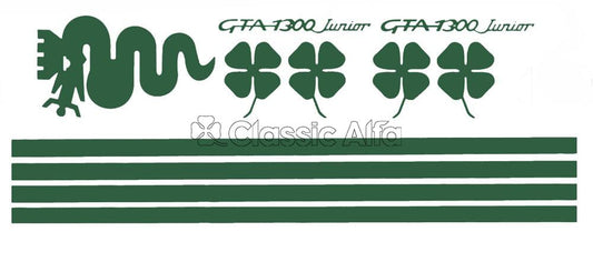 AC074 SET GTA JUNIOR DECALS - GREEN