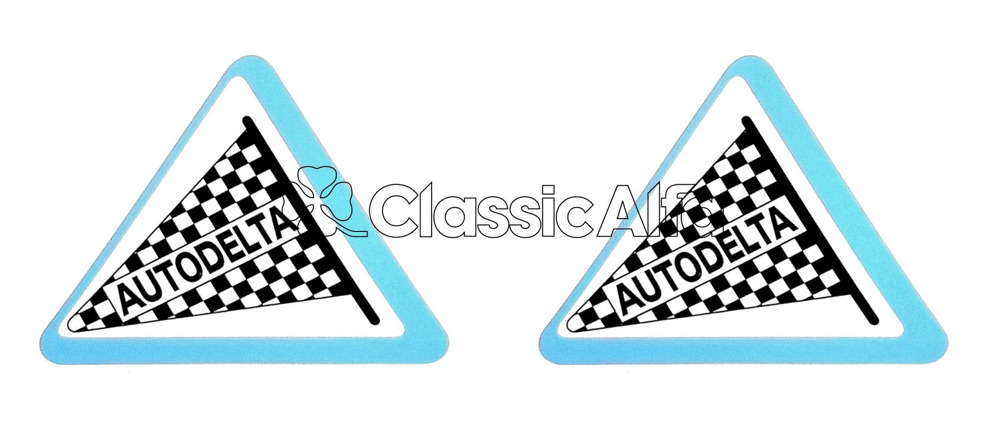 AC076 AUTODELTA STICKER - PAIR