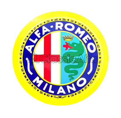 AC119 ALFA MILANO STICKER 6.5CM