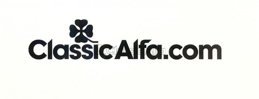 AC121 CLASSIC ALFA STICKER BLACK