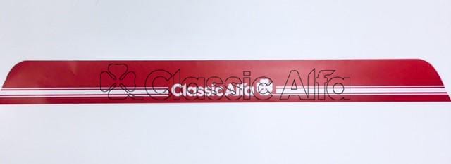 AC124 CLASSIC ALFA SUN STRIP RED