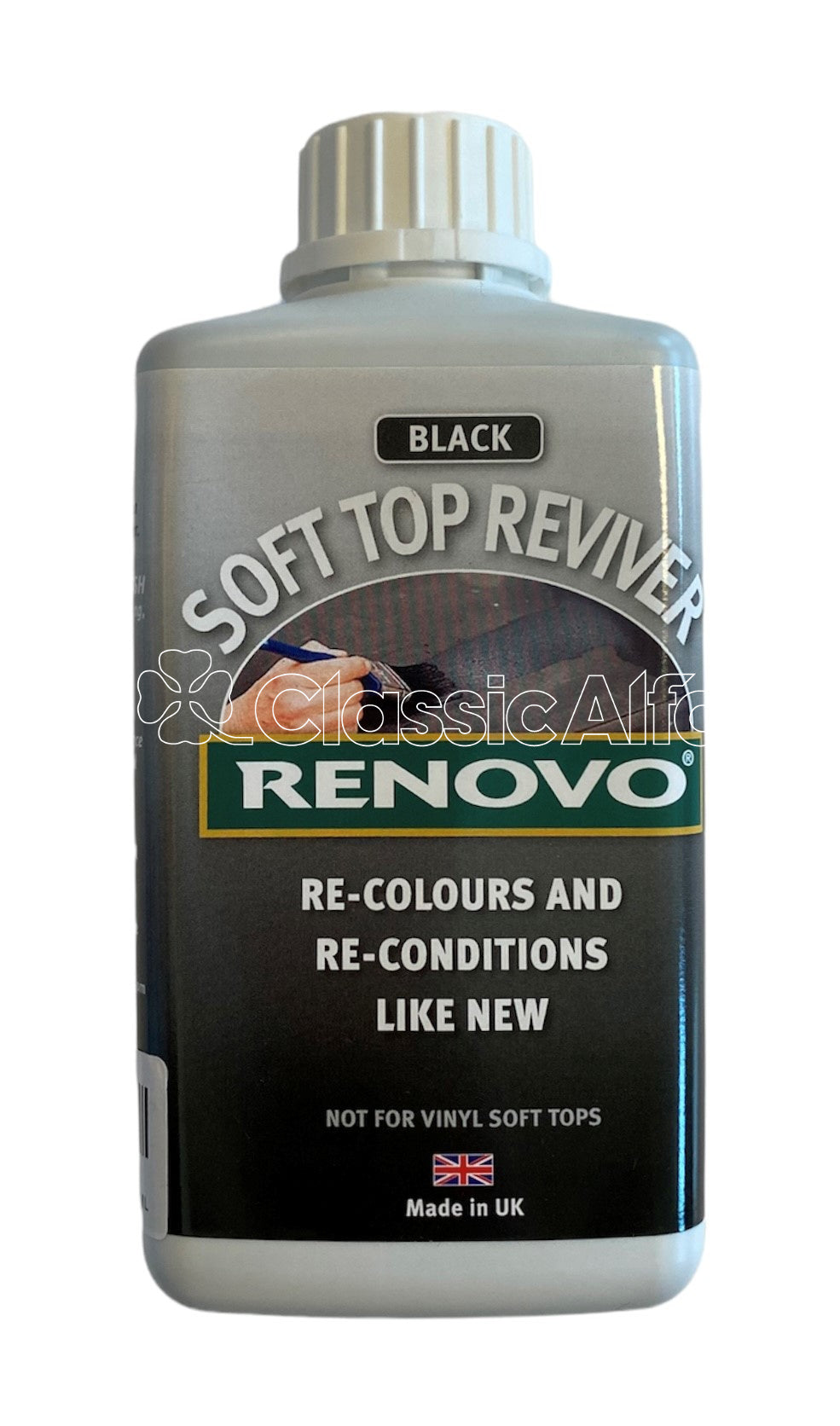 AC140 RENOVO SOFT TOP REVIVER - BLACK - 500 ml