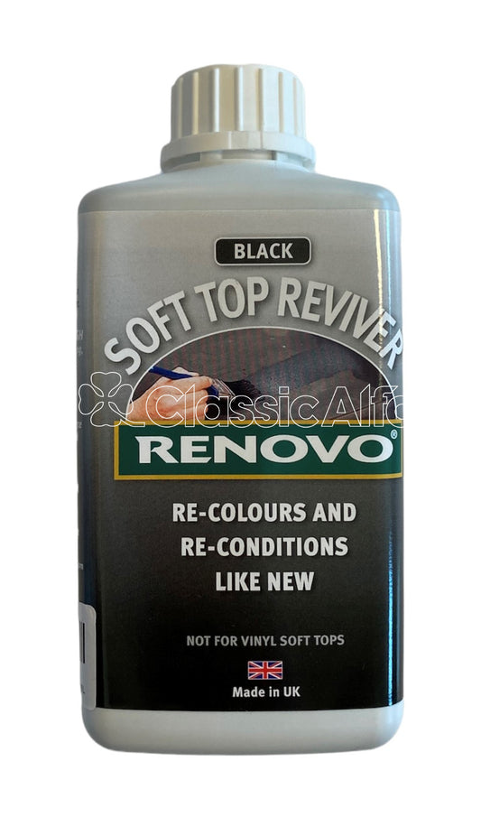 AC140 RENOVO SOFT TOP REVIVER - BLACK - 500 ml