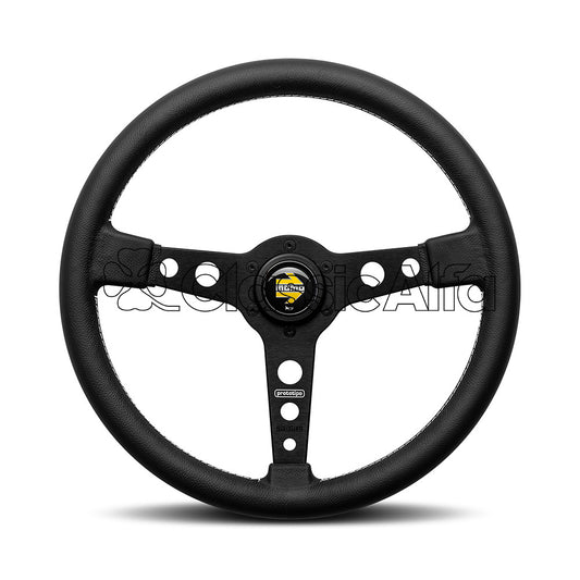 AC161 MOMO PROTOTIPO STEERING WHEEL - BLACK 370mm