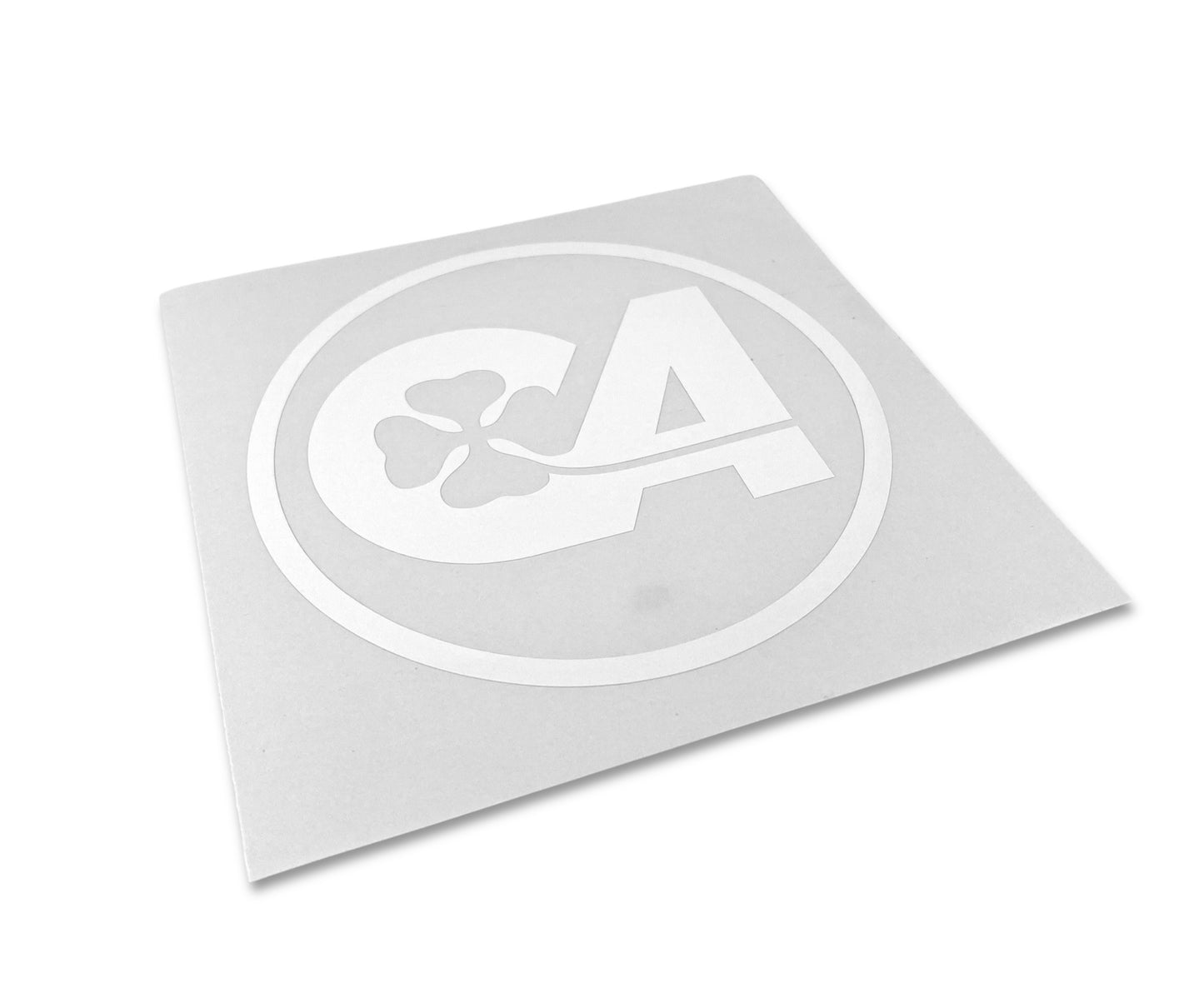AC177 CA LOGO TRANSFER - WHITE