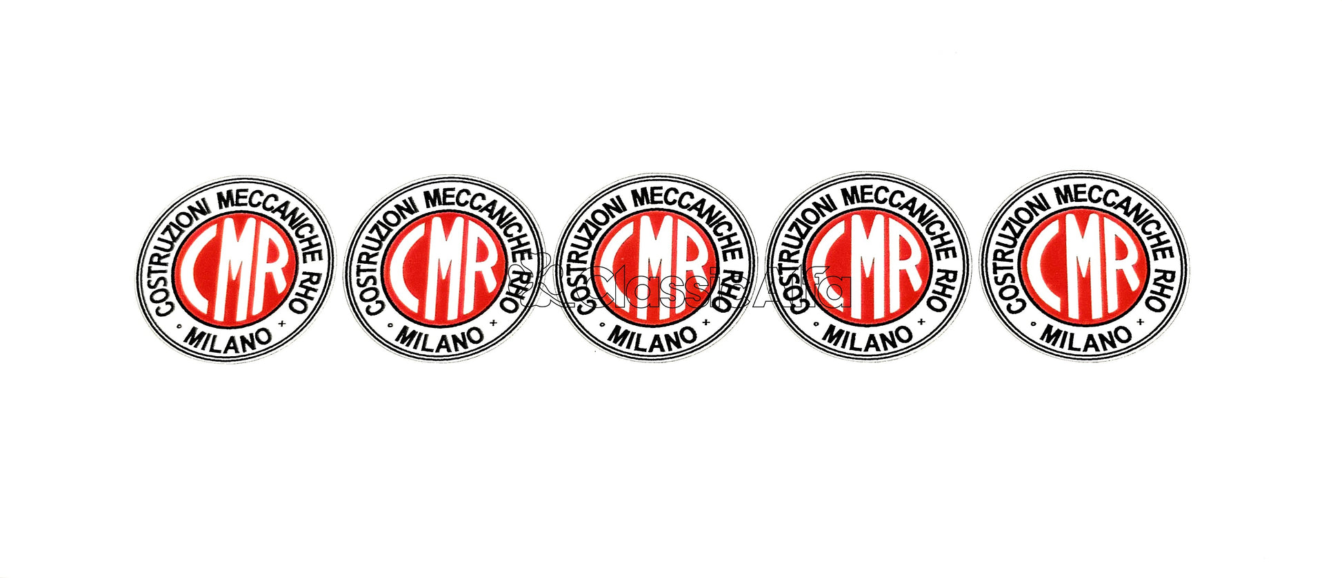 AC306 CMR WHEEL STICKERS - SET OF 5