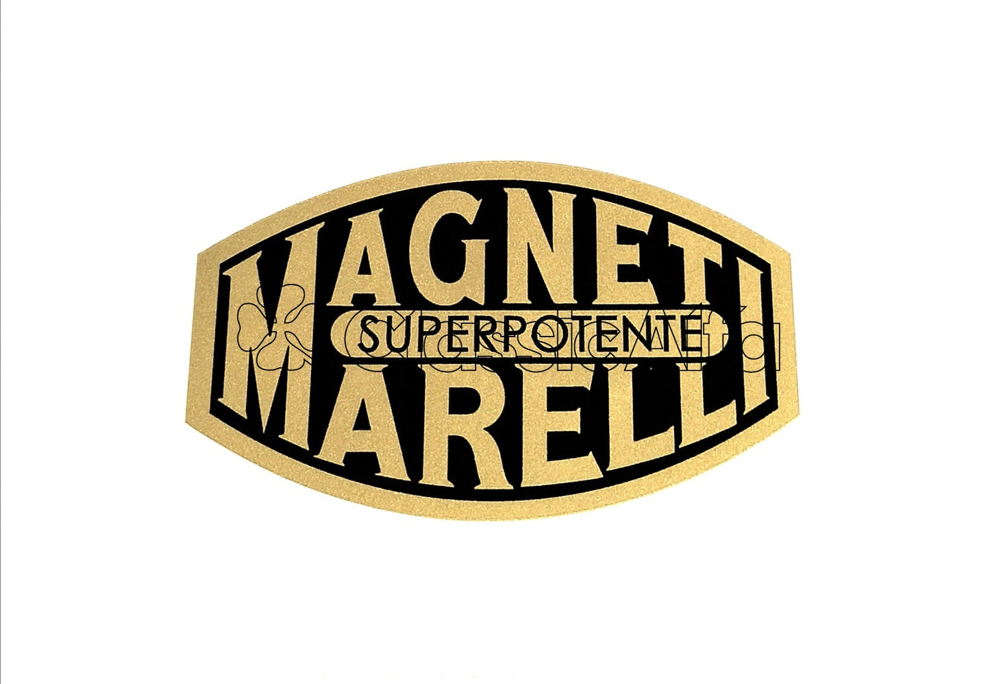 AC307 MAGNETI MARELLI SUPERPOTENTE COIL STICKER GOLD