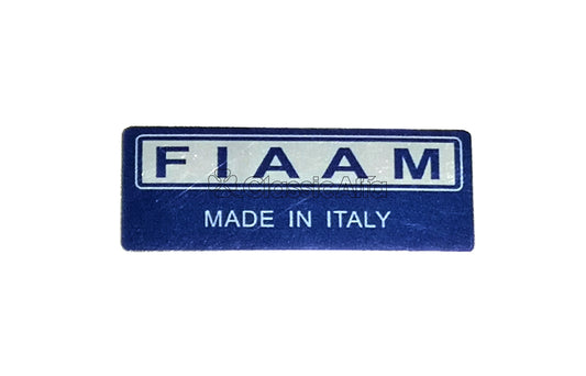 AC313 FIAAM BLUE FOIL STICKER
