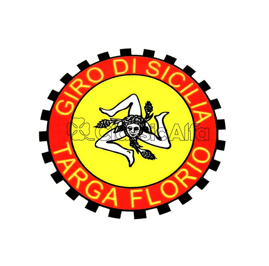 AC317 TARGA FLORIO WINDOW STICKER