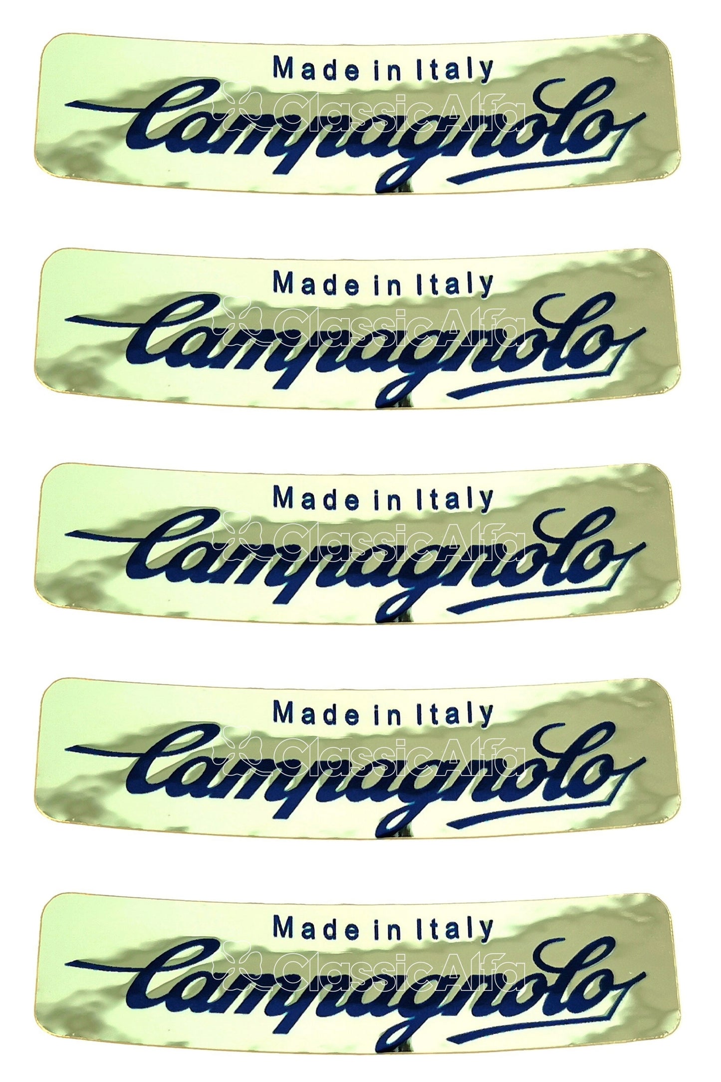 AC321 CAMPAGNOLO MADE IN ITALY STICKERS SET   - SET OF 5