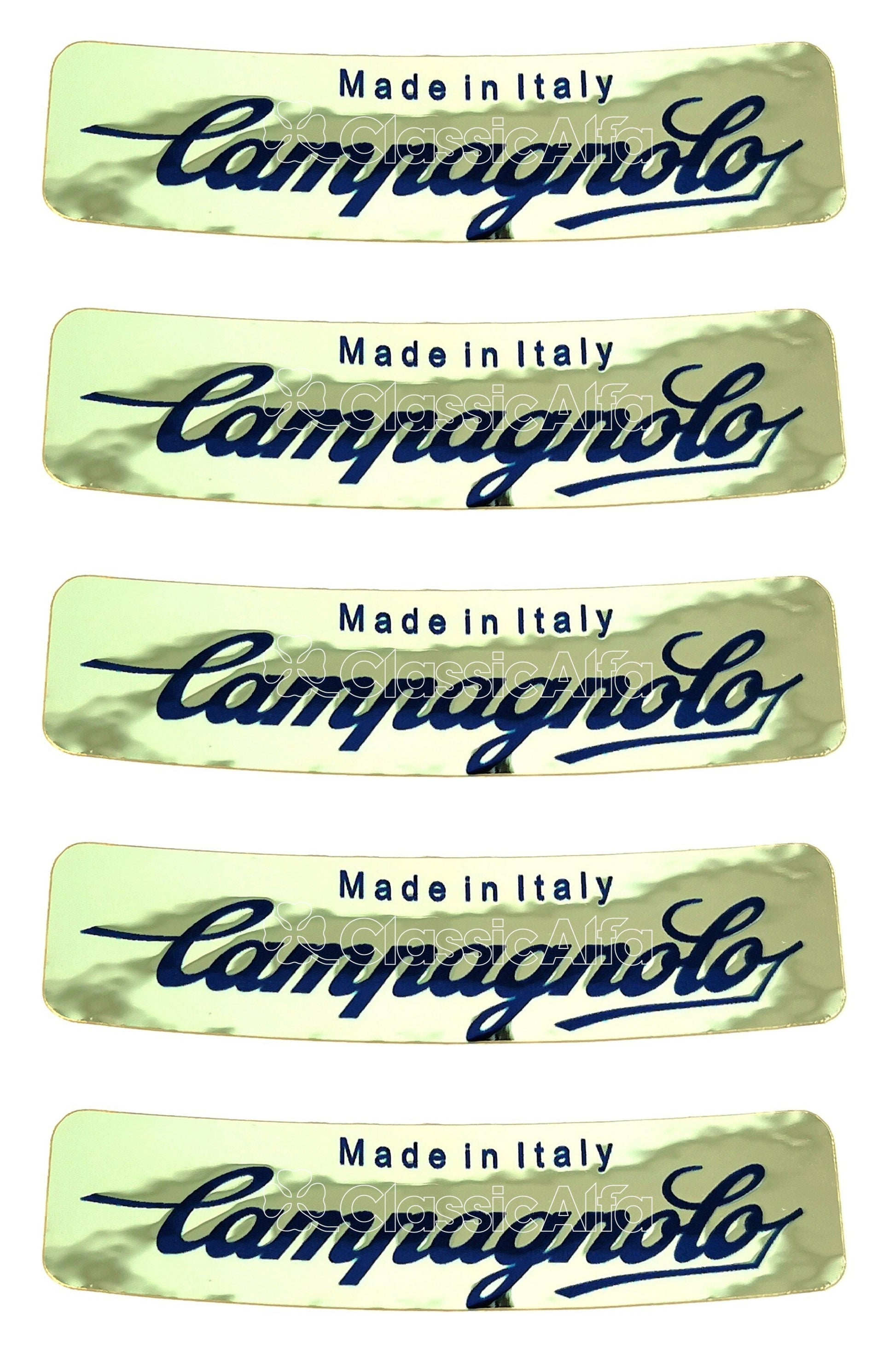 AC321 CAMPAGNOLO MADE IN ITALY STICKERS SET   - SET OF 5