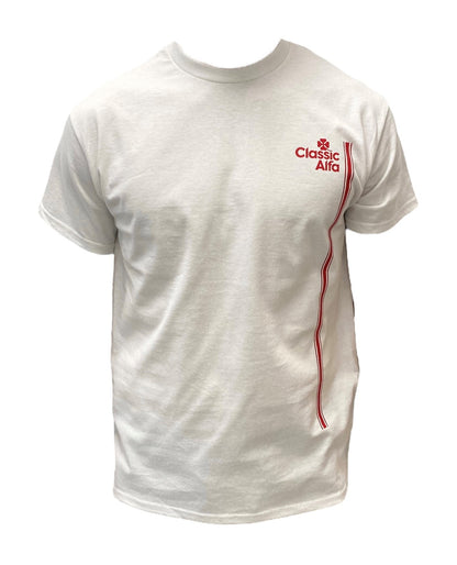 AC501 CLASSIC ALFA T-SHIRT - WHITE