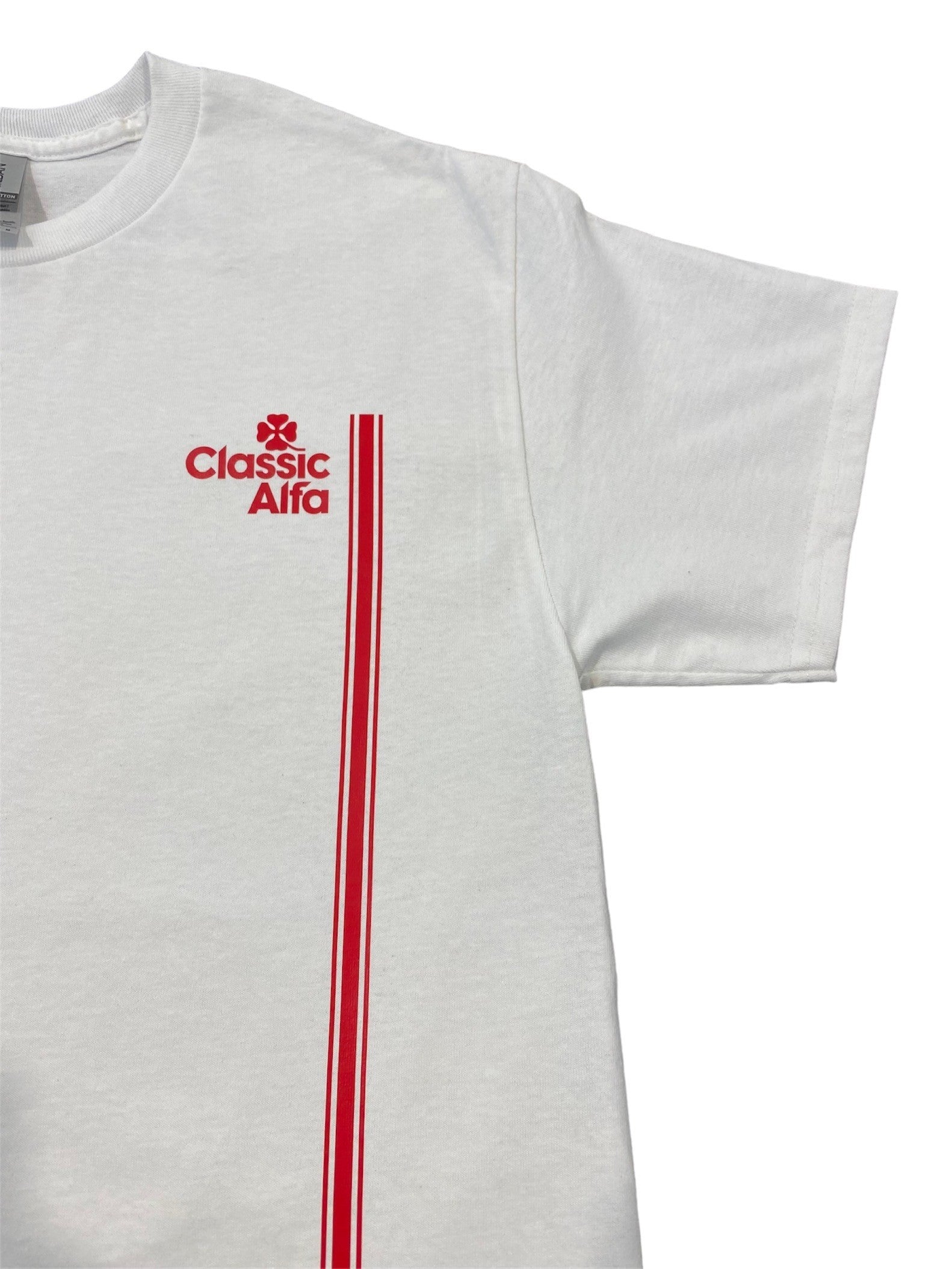 AC501 CLASSIC ALFA T-SHIRT - WHITE