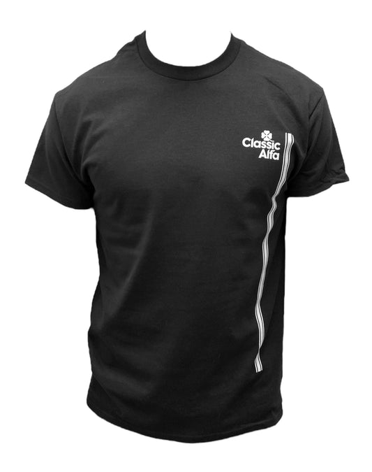 AC502 CLASSIC ALFA T-SHIRT - BLACK