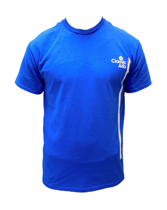AC514 CLASSIC ALFA T-SHIRT - AZURE