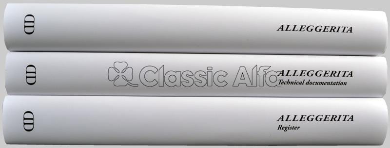 AC605 - ALFA ROMEO GTA - ALLEGGERITA - 3 VOLUME NEW EDITION