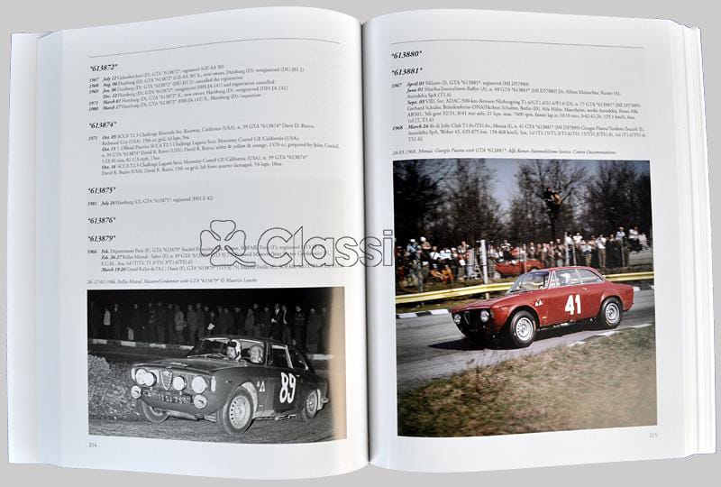 AC605 - ALFA ROMEO GTA - ALLEGGERITA - 3 VOLUME NEW EDITION