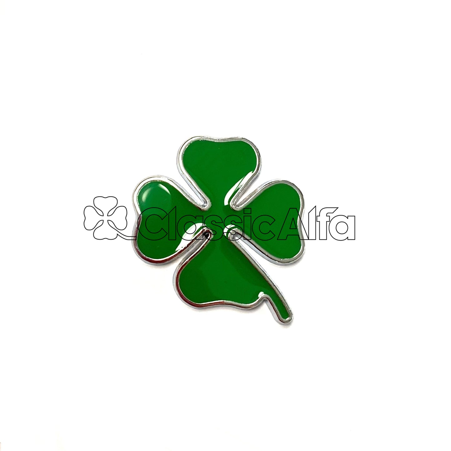 AC627 CLOVERLEAF SELF ADHESIVE BADGE  (35mm)