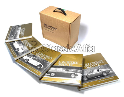 AC628 ALFA ROMEO GIULIA TZ 5 BOOK COLLECTION
